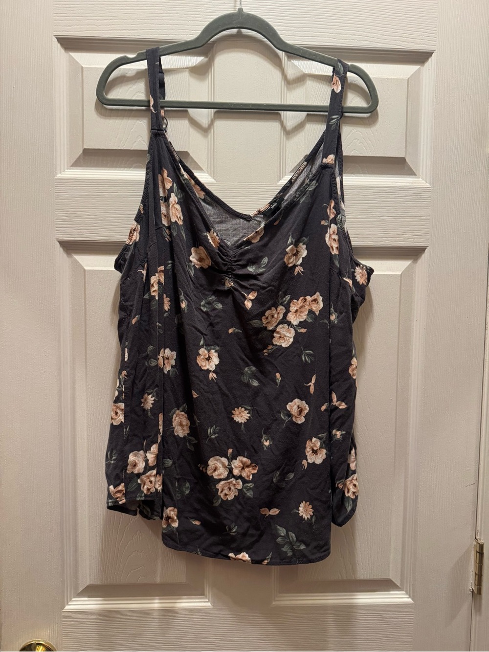 Torrid floral Draped V-Neck Cami